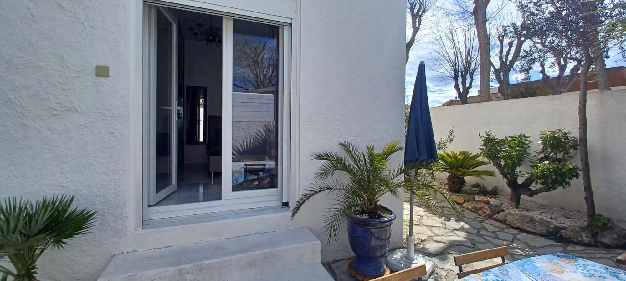 Appartement Avec Jardin Et Spa Valras-Plage Ngoại thất bức ảnh